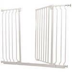 Summer Infant Sure and Secure Extra Tall Walk-Thru Gate

•Pressure mounted metal baby gate rental – easily portable and no permanent installation needed

•Door swings closed & locks automatically

•Simple one-handed operation

•Fully adjustable to fit openings 28" to 47.5"

•36" tall when installed